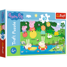 Puzzle 60 dílků prázdninová zábava – Peppa Pig