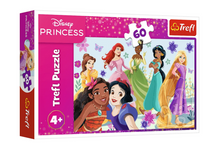 Puzzle 60 dílků Princezny v akci – Disney Princess