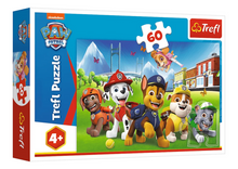 Puzzle 60 dílků Tlapková patrola na louce – Paw Patrol Trefl
