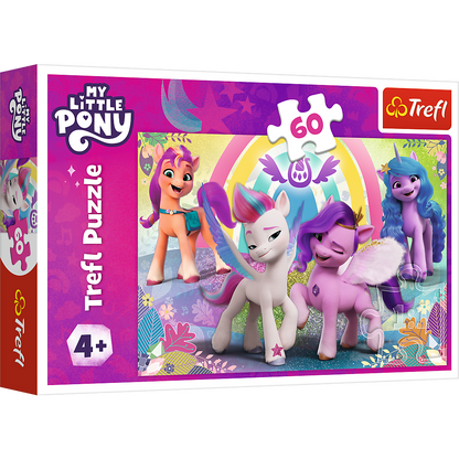 Puzzle 60 dílků Ve světě přátelství – My Little Pony Trefl