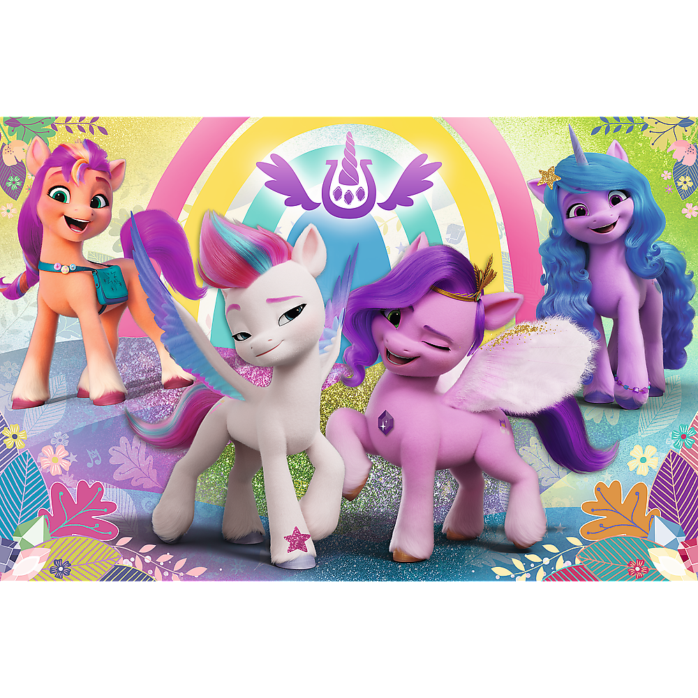 Puzzle 60 dílků Ve světě přátelství – My Little Pony Trefl