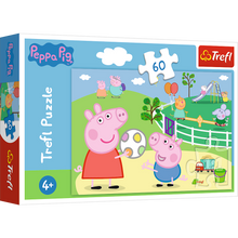 Puzzle 60 dílků Zábava s přáteli – Peppa Pig