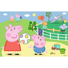 Puzzle 60 dílků Zábava s přáteli – Peppa Pig