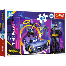 Puzzle Batman a jeho vozidla – 60 dílků – Trefl