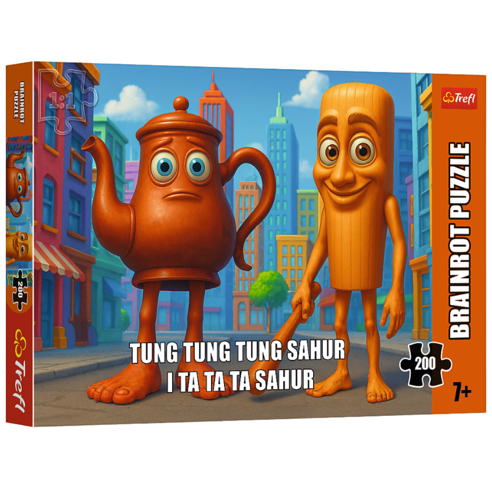 Puzzle BrainRots Tung Tung Sahur 200 dílků – Trefl