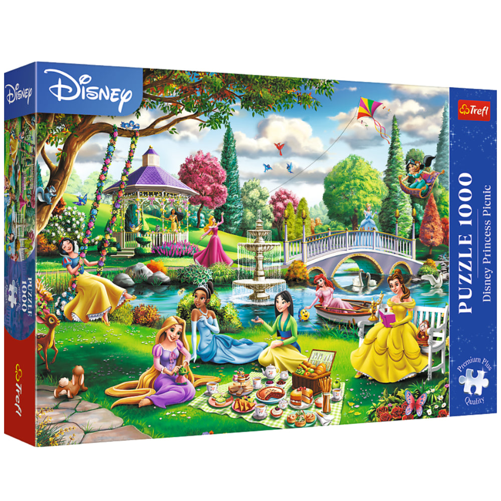 Puzzle Disney Princezny Piknik 1000 dílků – Trefl