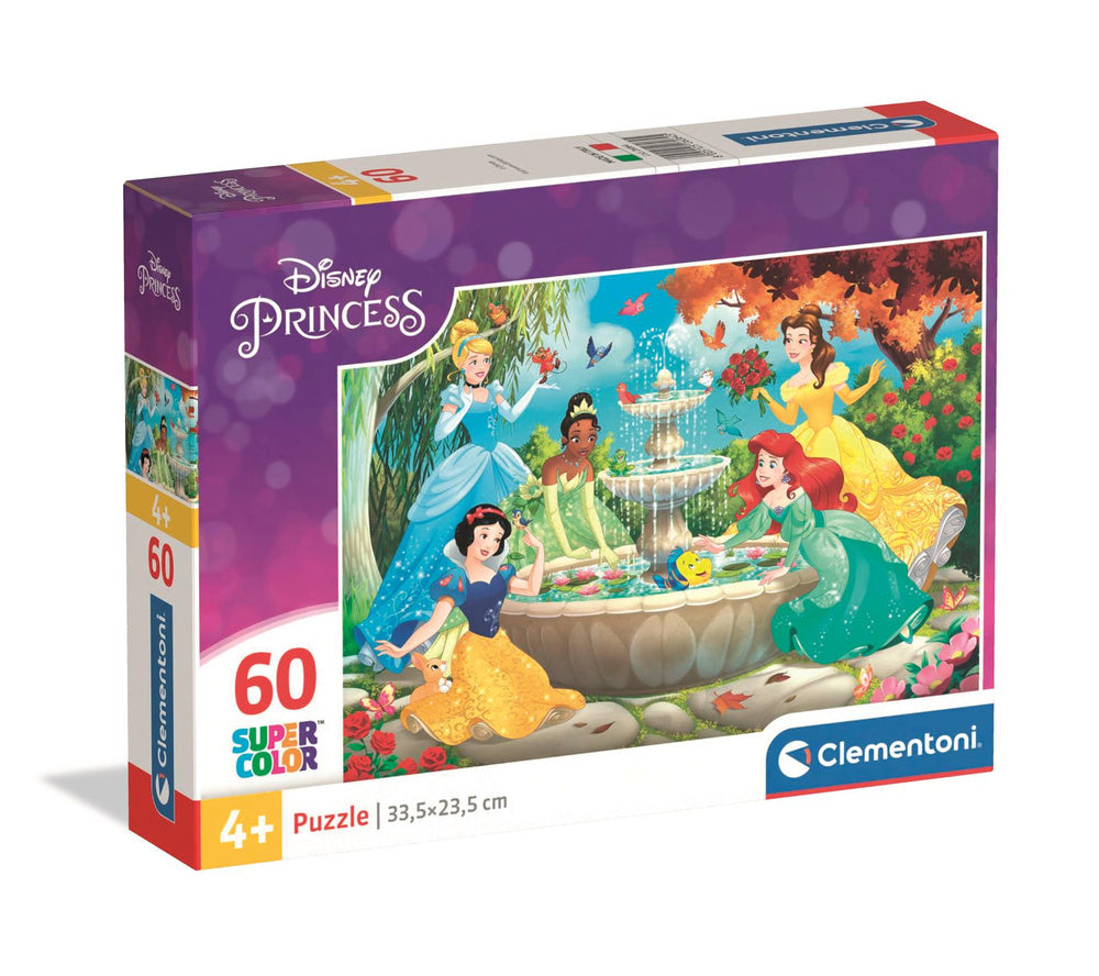 Puzzle Disney Princezny u fontány 60 dílků – Clementoni