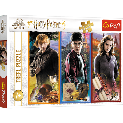 Puzzle Harry Potter 200 dílků Ve světě magie a kouzel – Trefl