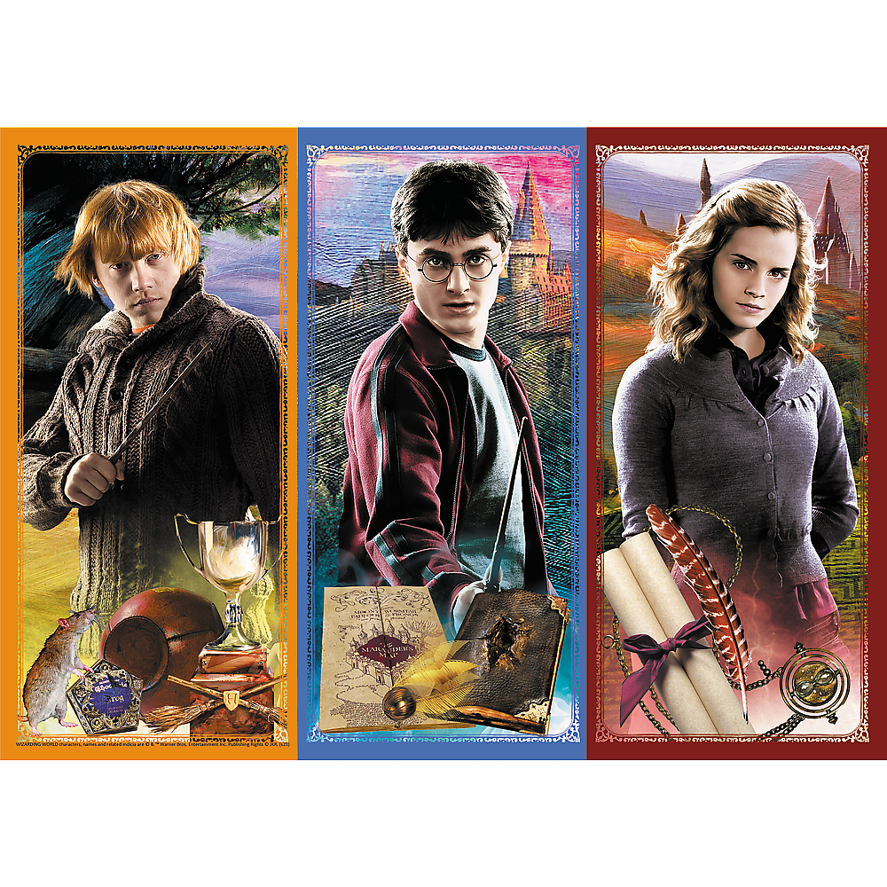 Puzzle Harry Potter 200 dílků Ve světě magie a kouzel – Trefl