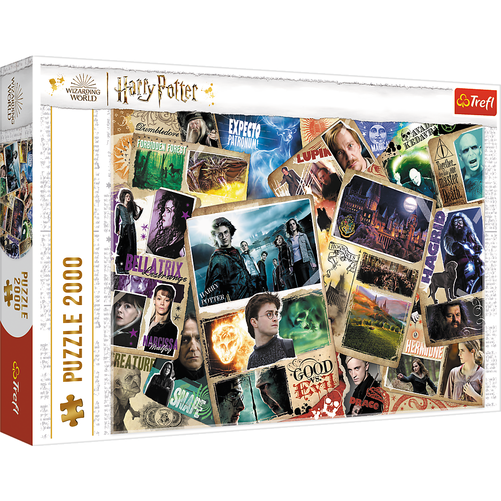 Puzzle Harry Potter 2000 dílků – Hrdinové | Trefl 27123