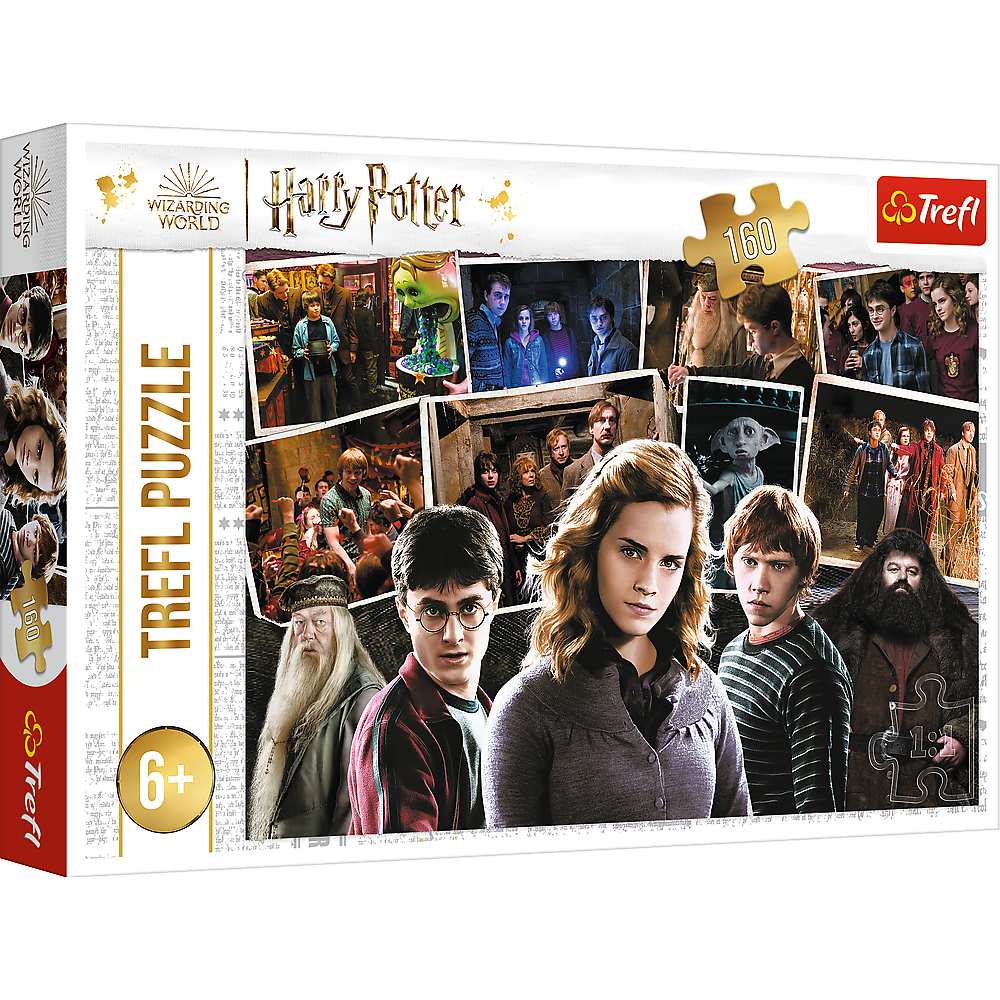 Puzzle Harry Potter a přátelé 160 dílků – Trefl 15418