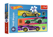 Puzzle Hot Wheels 60 dílků – Závod – Trefl