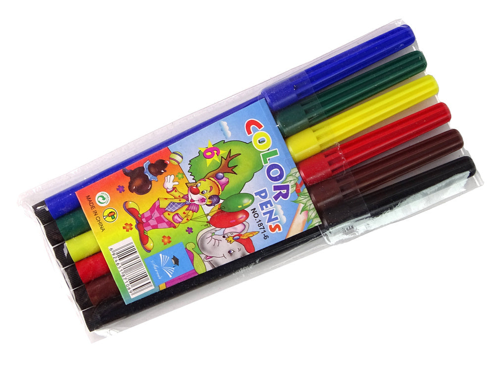 Puzzle k vybarvování 500 dílků ryby oceán s fixy
