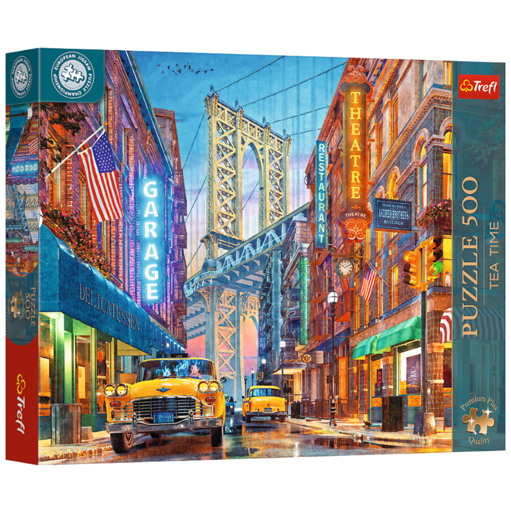 Puzzle Manhattan View 500 dílků Premium Plus – Trefl