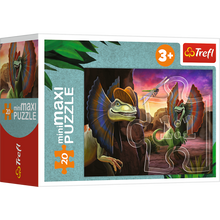 Puzzle miniMaxi Poznej svět dinosaurů – Trefl 56036