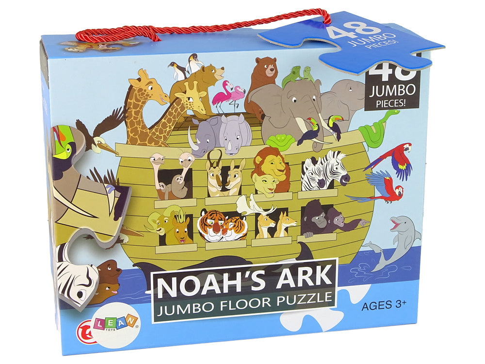 Puzzle pro děti Noemova archa se zvířaty 48 dílků