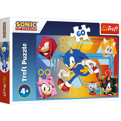 Puzzle Sonic v akci 60 dílků