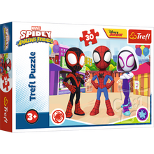 Puzzle Spider Man 30 dílků – Dobrodružství s přáteli | Trefl