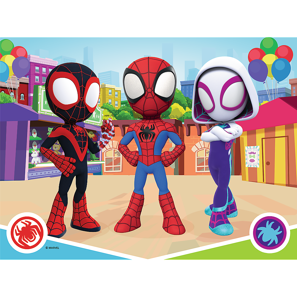 Puzzle Spider Man 30 dílků – Dobrodružství s přáteli | Trefl