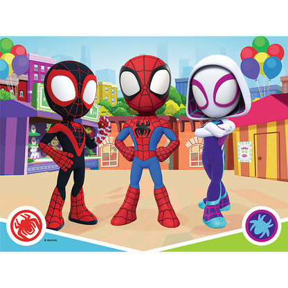Puzzle Spider Man 30 dílků – Dobrodružství s přáteli | Trefl