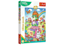 Puzzle Treflikova rodina s glitry 100 dílků – Trefl