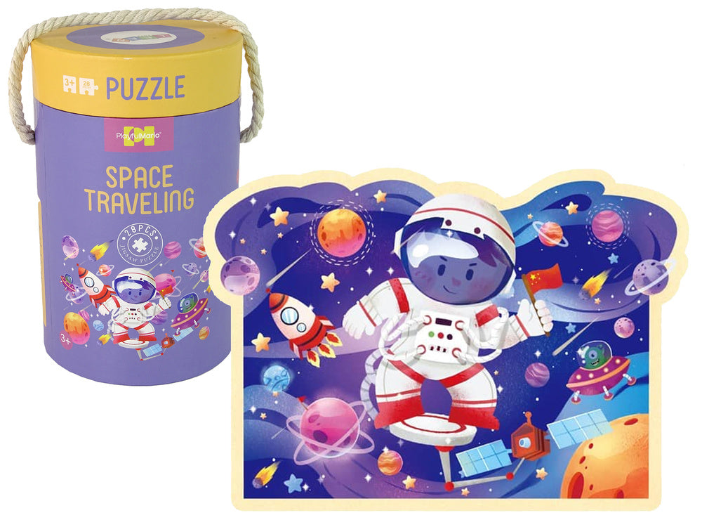 Puzzle v tubě Kosmos 28 dílků pro děti od 3 let