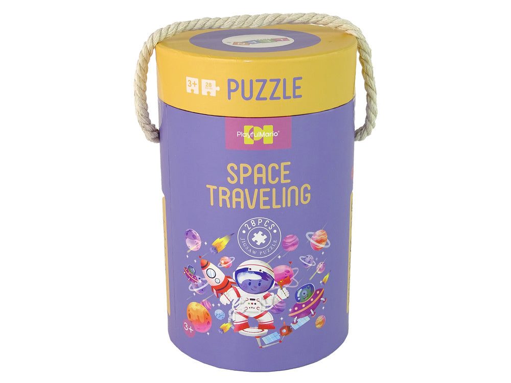 Puzzle v tubě Kosmos 28 dílků pro děti od 3 let