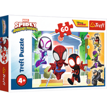 Puzzle W světě Spidey 60 dílků – Trefl