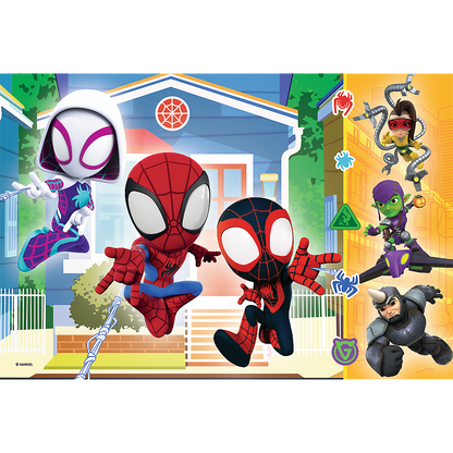 Puzzle W světě Spidey 60 dílků – Trefl
