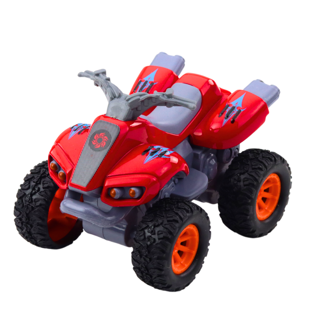 Quad kovová karoserie – gumové pneumatiky 10 cm | hračka