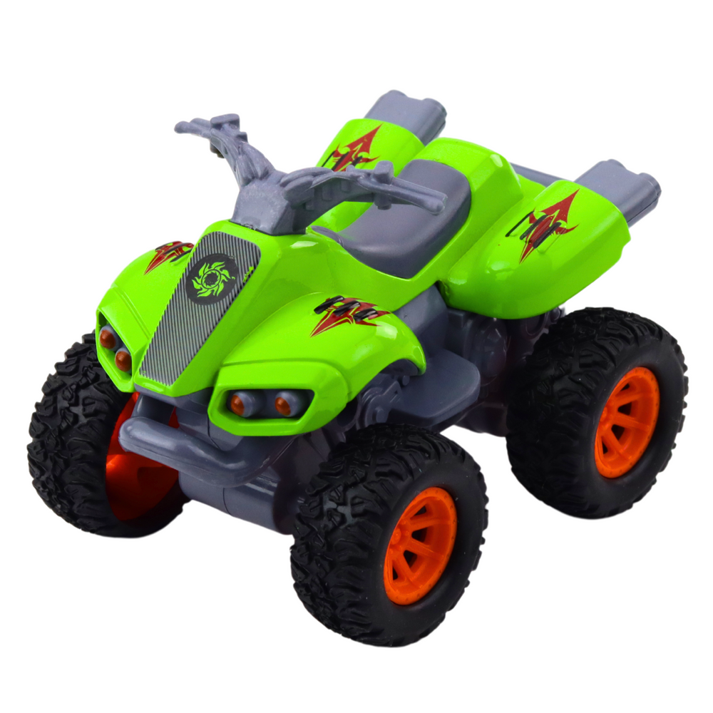 Quad kovová karoserie – gumové pneumatiky 10 cm | hračka