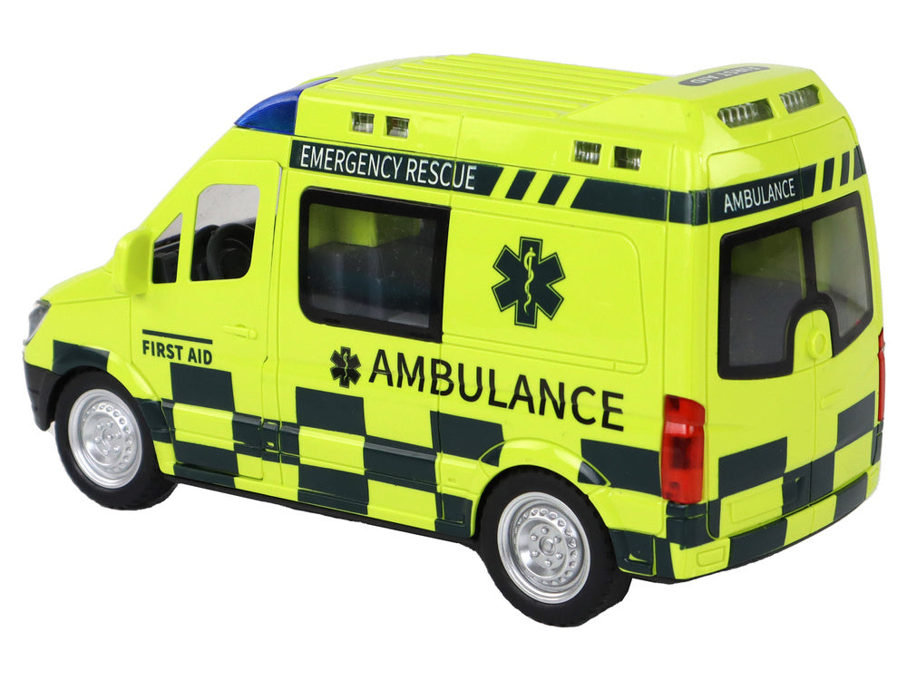 RC ambulance se světly pro děti od 6 let – žlutá