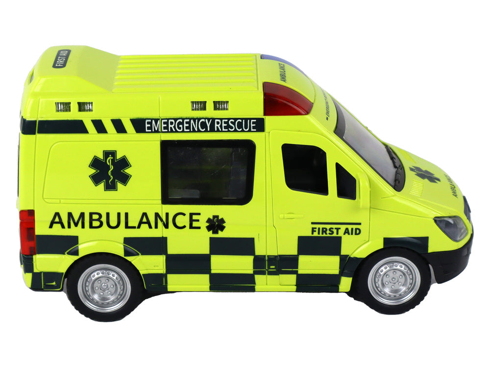 RC ambulance se světly pro děti od 6 let – žlutá