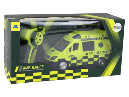 RC ambulance se světly pro děti od 6 let – žlutá