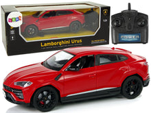 RC auto 1:24 Lamborghini Urus s dálkovým ovládáním červené