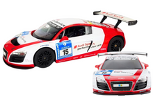 RC auto 1:24 na dálkové ovládání sportovní AUDI R8 LMS bílé