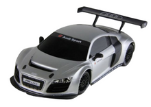 RC auto 1:24 na dálkové ovládání sportovní AUDI R8 LMS stříbrné