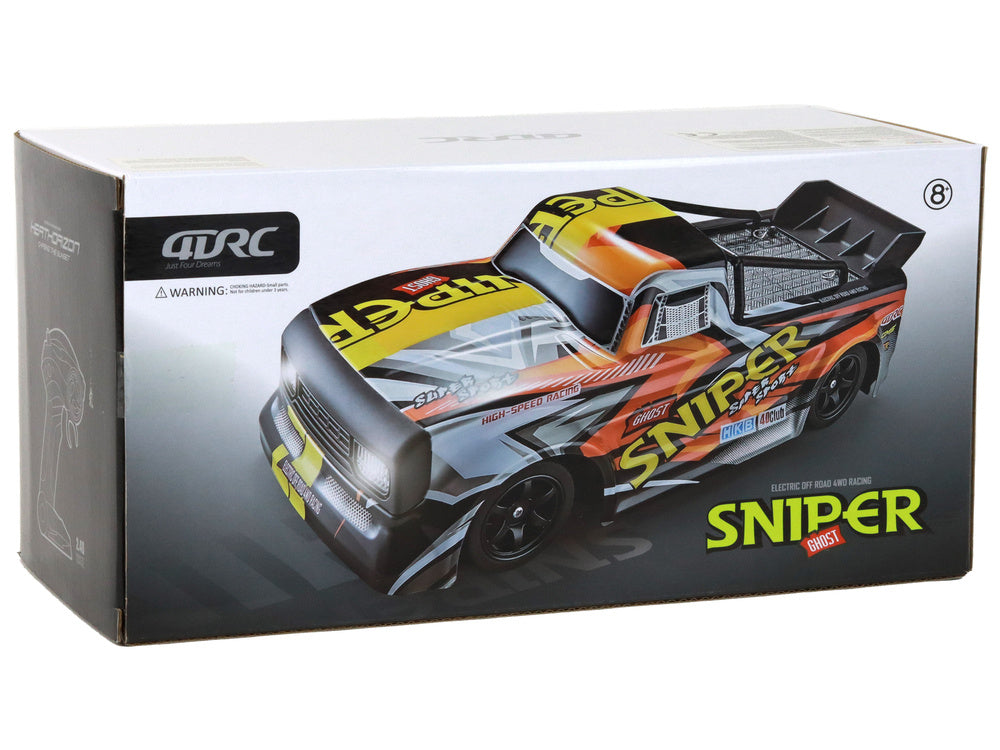 RC auto 4x4 30km/h – LED světla oranžové | dálkové ovládání