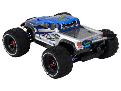 RC auto 4x4 s LED světly – terénní model | Rabbits modré