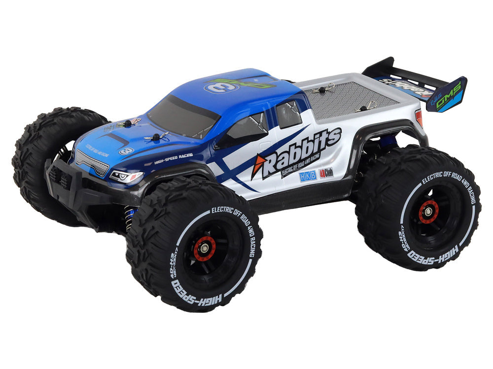 RC auto 4x4 s LED světly – terénní model | Rabbits modré