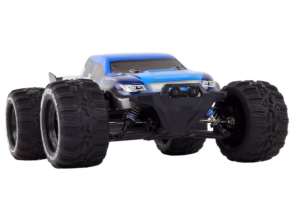 RC auto 4x4 s LED světly – terénní model | Rabbits modré