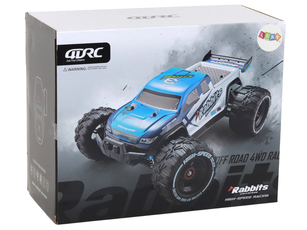 RC auto 4x4 s LED světly – terénní model | Rabbits modré