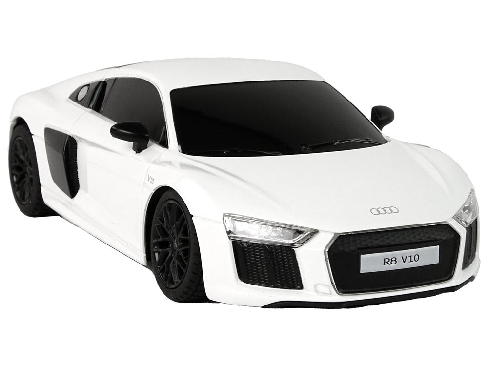 RC auto Audi R8 1:24 s dálkovým ovládáním Rastar bílé