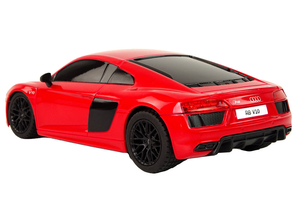 RC auto Audi R8 1:24 s dálkovým ovládáním – Rastar červené