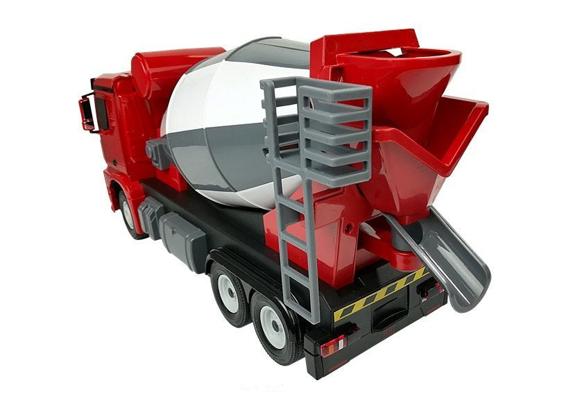 RC auto betoniarka na dálkové ovládání Mercedes Benz Arocs 1:14 červené