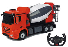 RC auto betoniarka na dálkové ovládání Mercedes Benz Arocs 1:14 červené