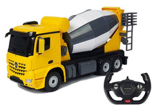RC auto betoniarka na dálkové ovládání Mercedes Benz Arocs 1:14 žluté