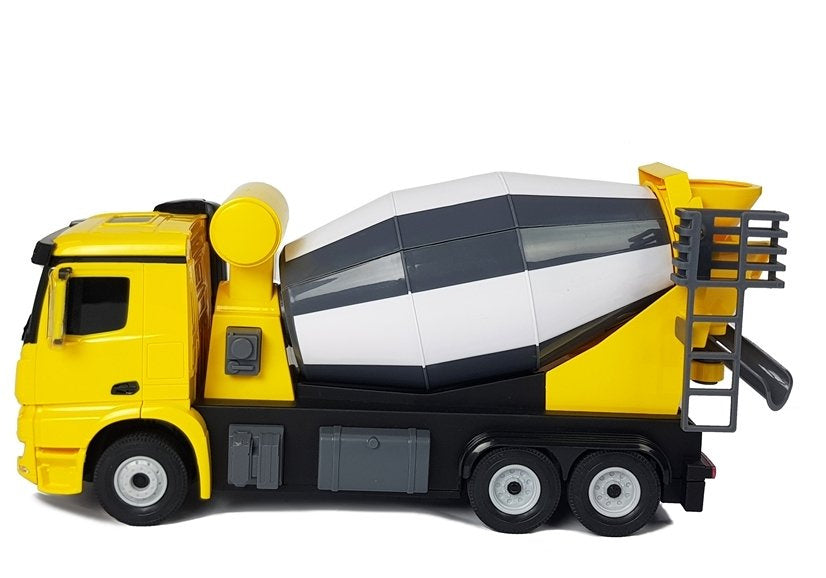 RC auto betoniarka na dálkové ovládání Mercedes Benz Arocs 1:14 žluté
