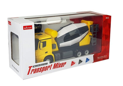 RC auto betoniarka na dálkové ovládání Mercedes Benz Arocs 1:14 žluté