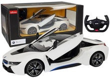 RC auto BMW i8 na dálkové ovládání 1:14 Rastar bílé